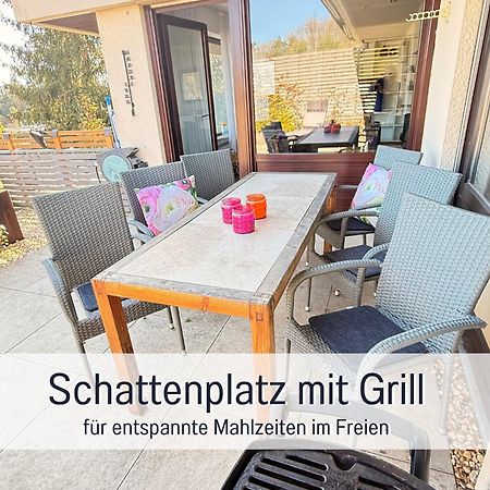 Sonnenterrasse - 3 Schlafzimmer, Whirlpool & Alpenblick - Perfekt Fuer Romantik Oder Familienurlaub Mit Kind , Hund Willkommen By Ferienwohnenamsee - Uberlingen Exterior foto