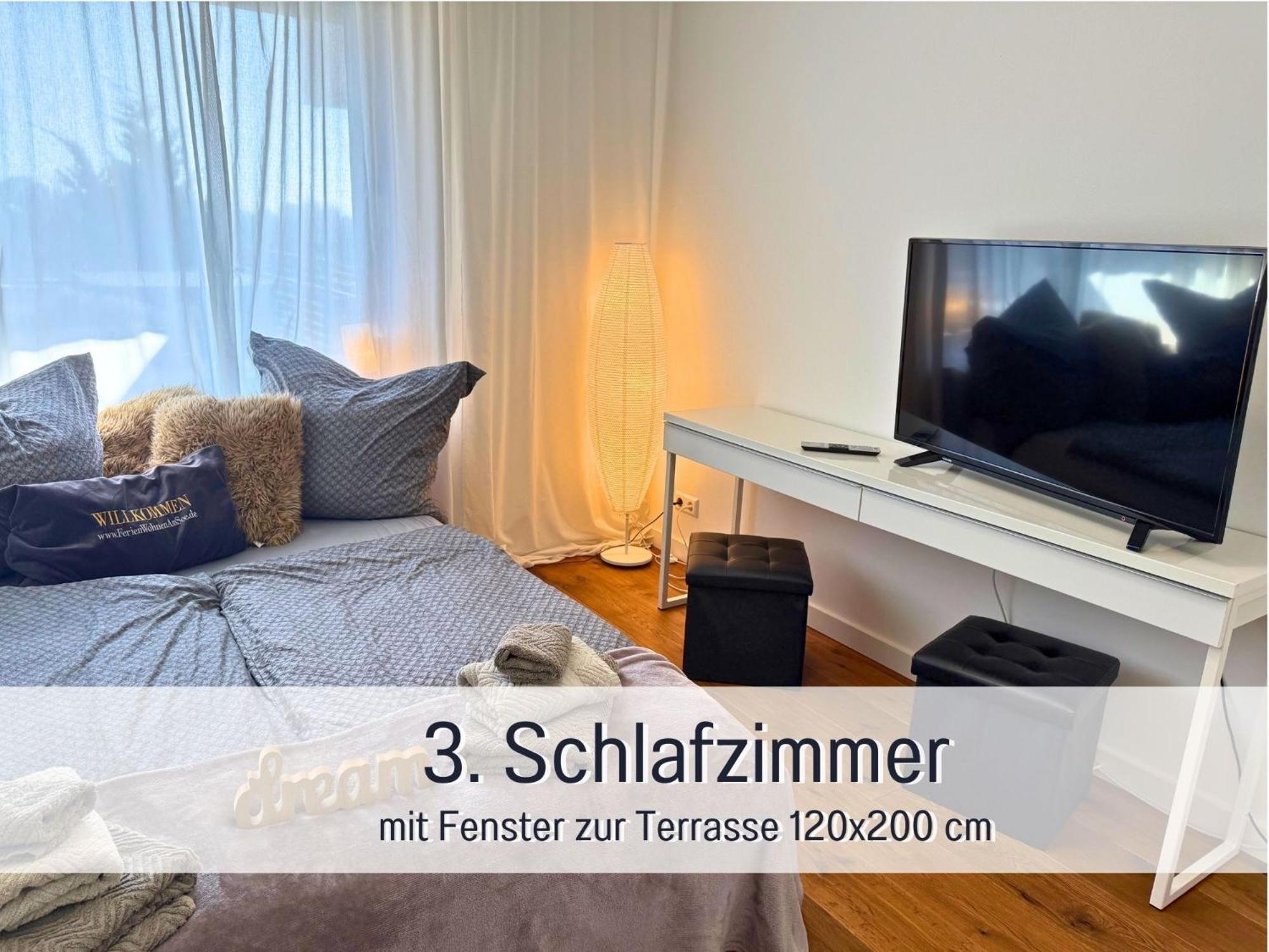 Sonnenterrasse - 3 Schlafzimmer, Whirlpool & Alpenblick - Perfekt Fuer Romantik Oder Familienurlaub Mit Kind , Hund Willkommen By Ferienwohnenamsee - Uberlingen Exterior foto